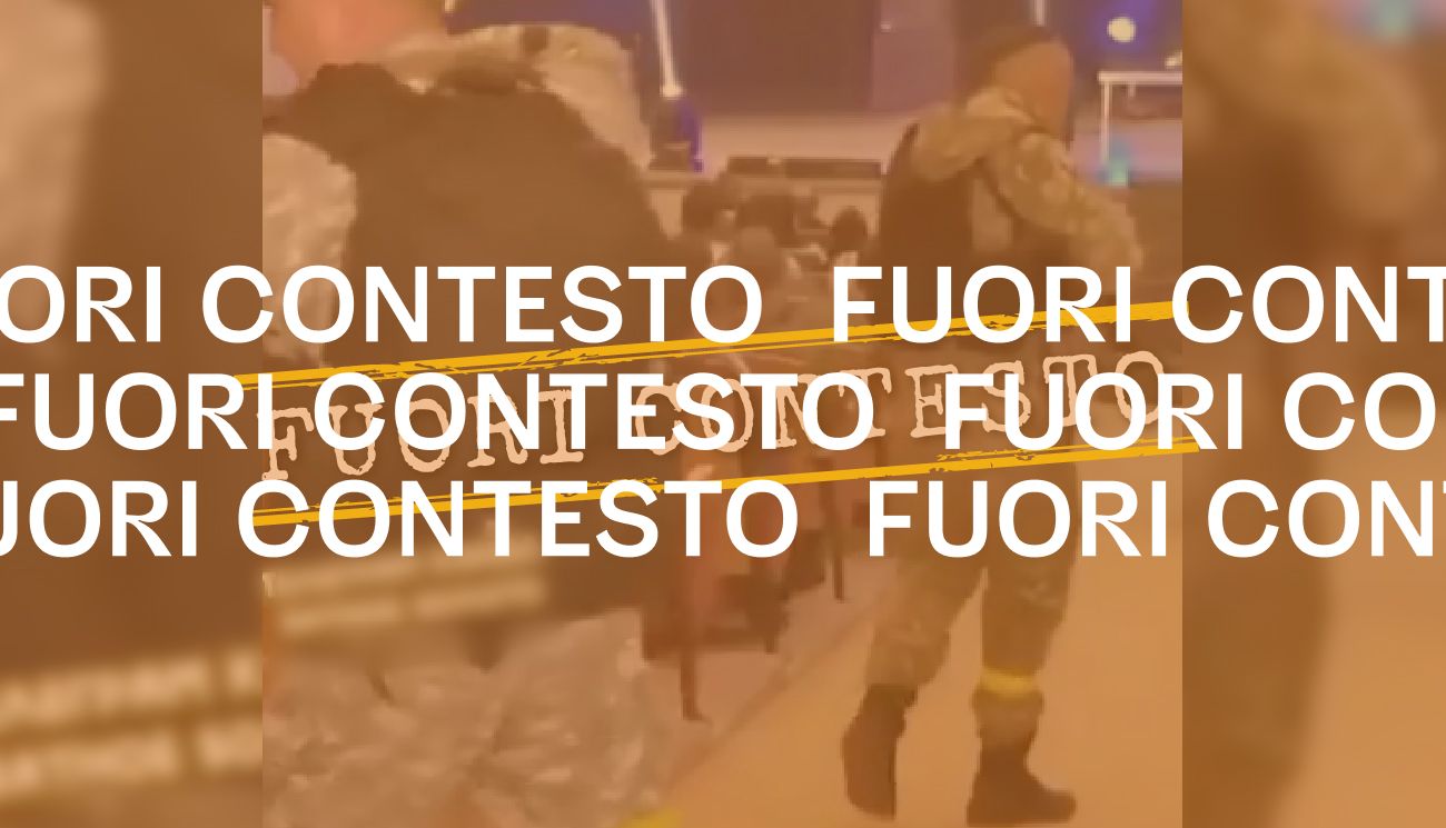 Questo video non mostra una «prova generale» in Russia dell’attentato terroristico a Mosca