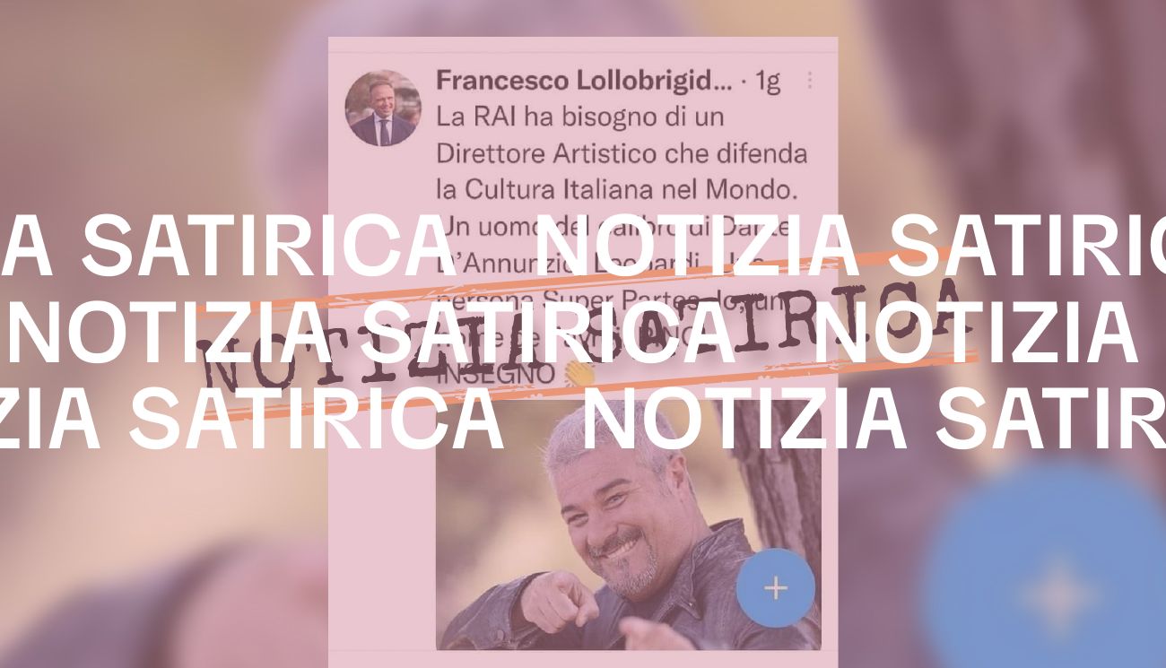 Il ministro Lollobrigida non ha proposto Pino Insegno come direttore artistico della Rai