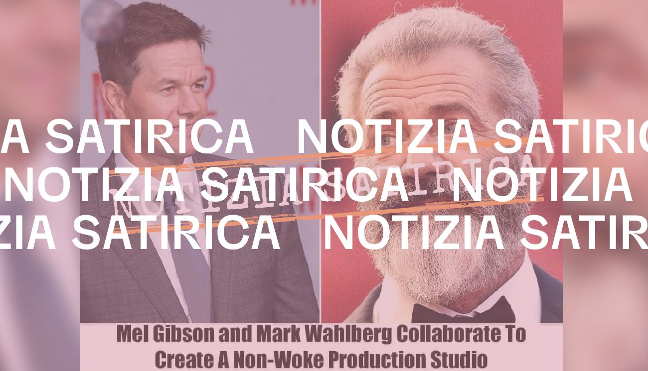 No, Mel Gibson e Mark Wahlberg non hanno fondato «uno studio di produzione non-Woke»