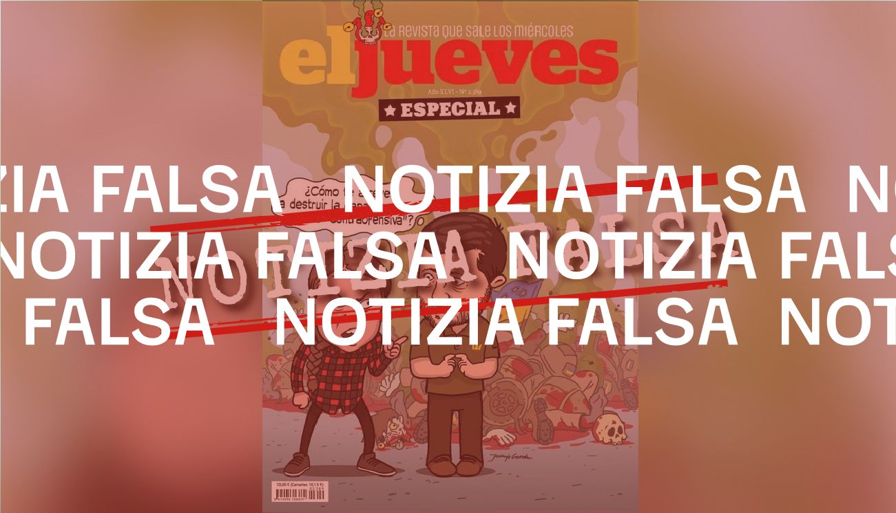 No, la rivista satirica El Jueves non ha pubblicato in copertina Greta Thunberg che critica l’offensiva ucraina