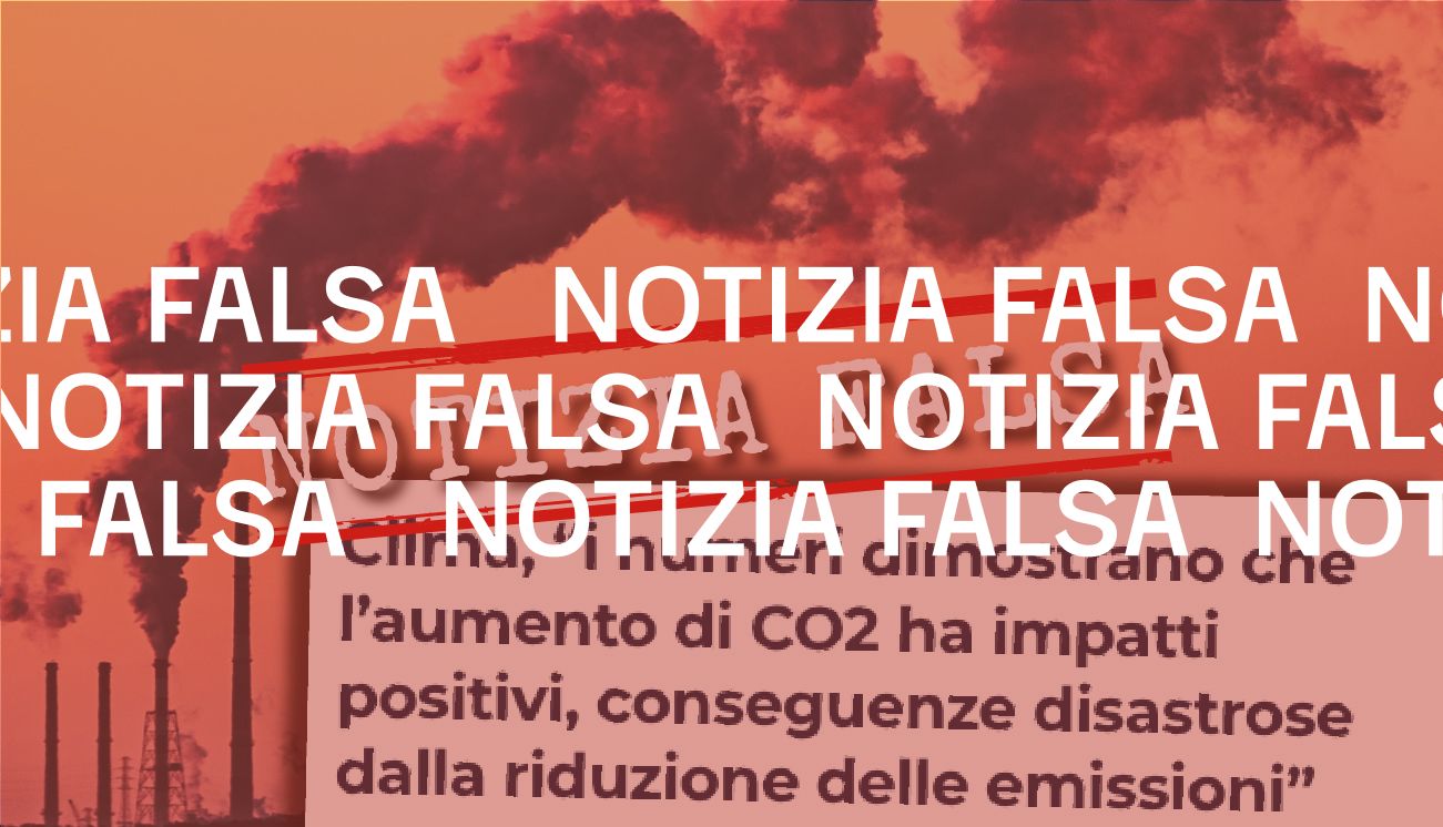 Non è vero che l&#8217;aumento di CO2 nell&#8217;atmosfera potrebbe risolvere la fame nel mondo