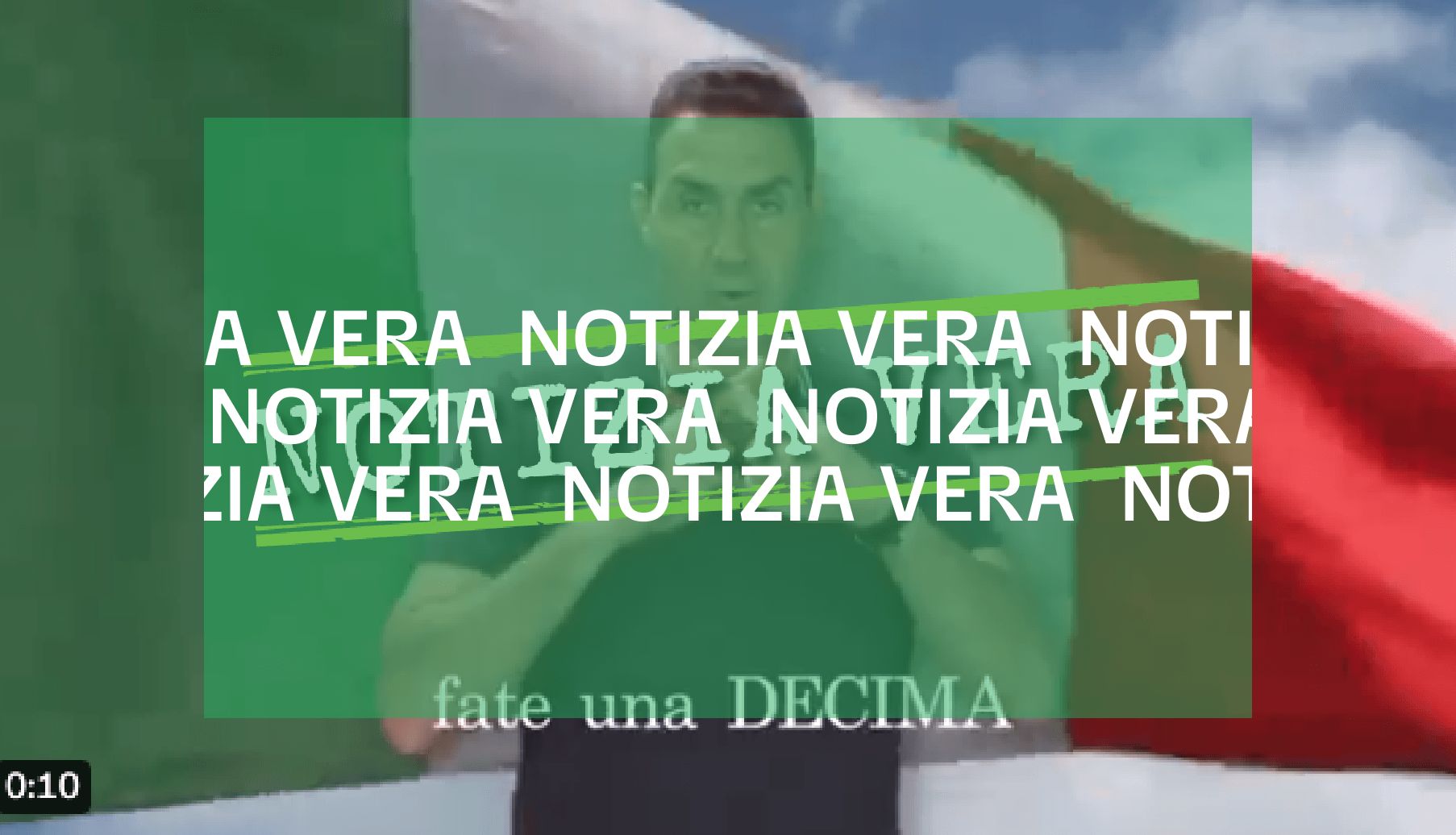 Il video in cui Vannacci dice di fare una «decima» sulla scheda elettorale alle europee è reale