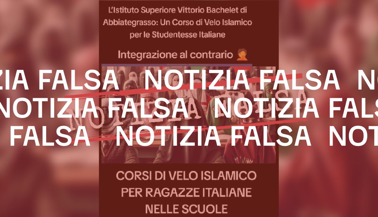 No, la scuola di Abbiategrasso non ha organizzato un corso di hijab