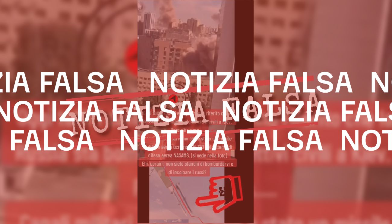 No, il missile che ha colpito l’ospedale di Kiev non è della contraerea ucraina 