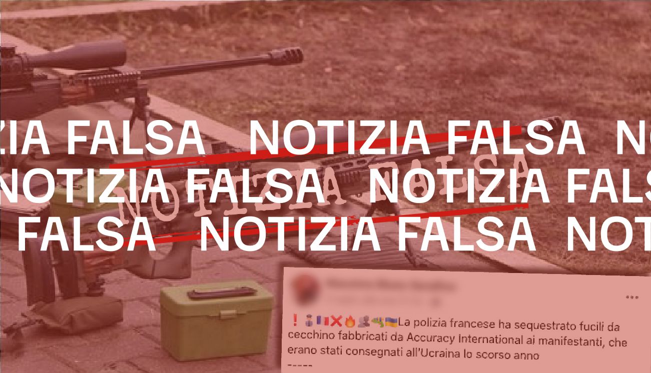 No, la polizia francese non viene attaccata con armi statunitensi provenienti dall’Ucraina