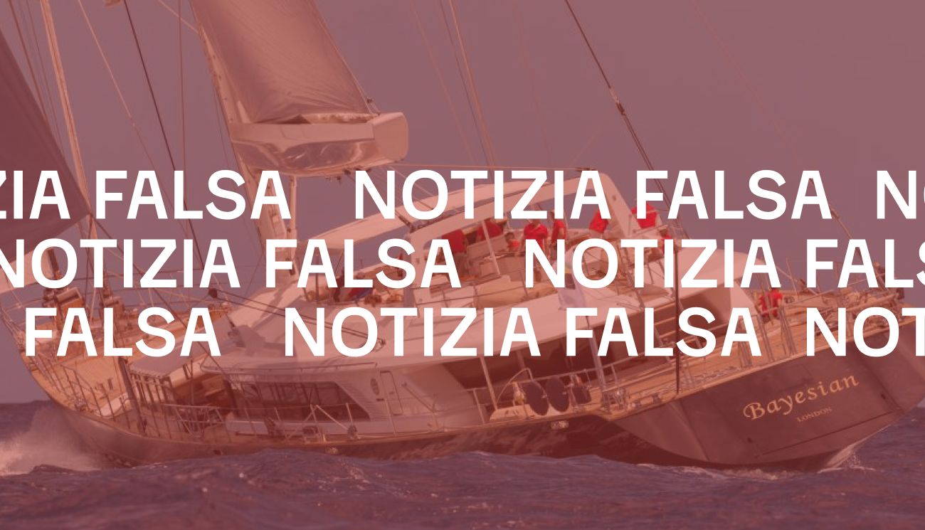 No, sullo yacht affondato in Sicilia non c’erano agenti dei servizi segreti inglesi