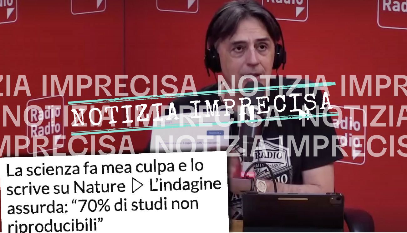 Notizia imprecisa