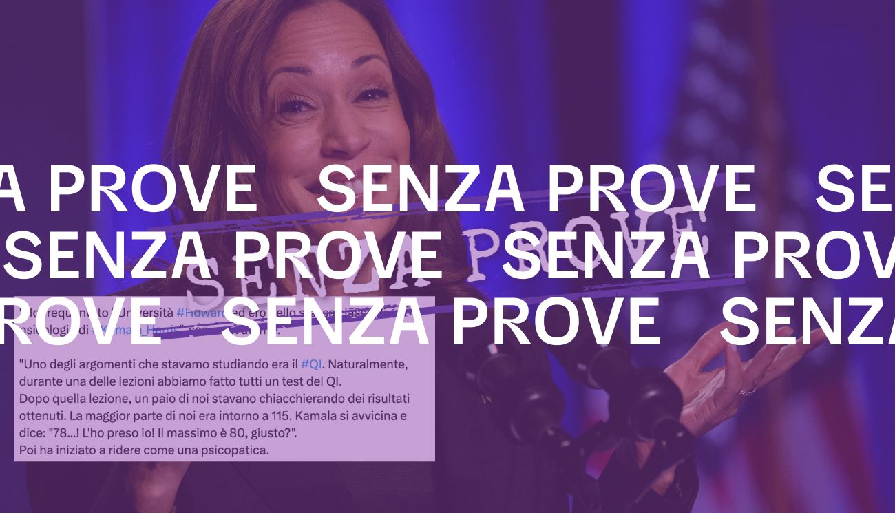 Senza prove