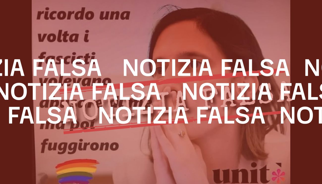 Elly Schlein non ha mai detto che «i fascisti volevano abusare di me»