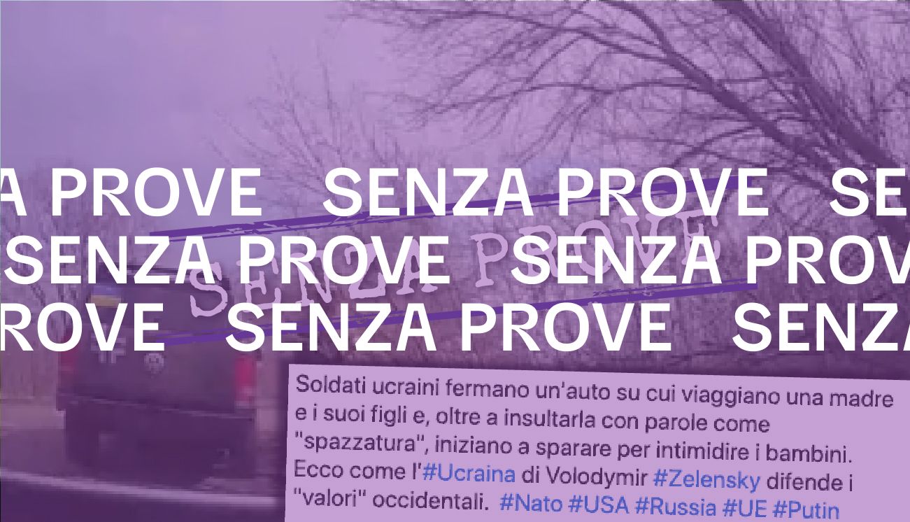 Non ci sono prove che questo video mostri soldati ucraini