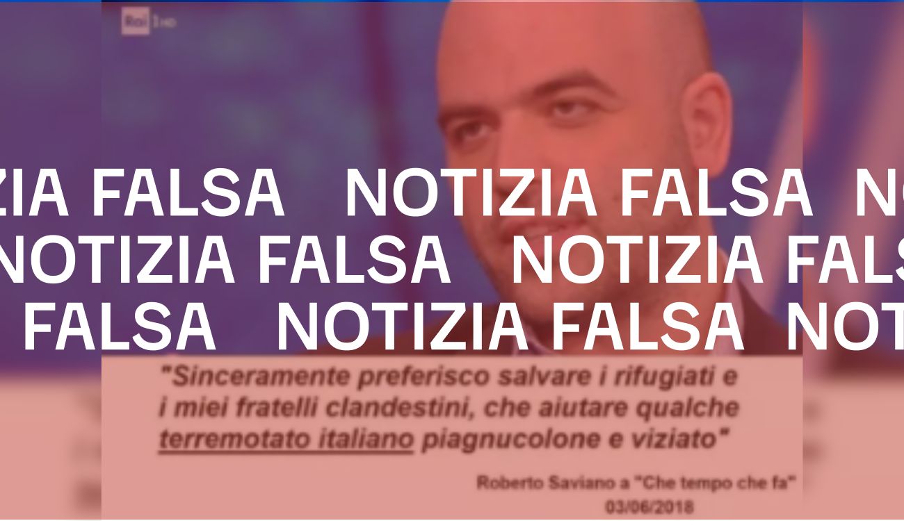 Notizia Falsa