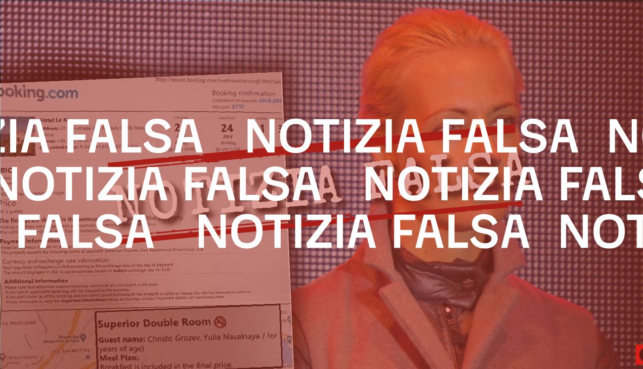 Le false accuse di relazioni extraconiugali a Yulia Navalnaya, moglie di Navalny