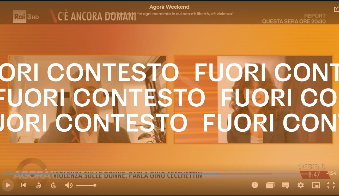 Le parole della giornalista RAI sui «maschi bianchi» da ridurre sono state decontestualizzate