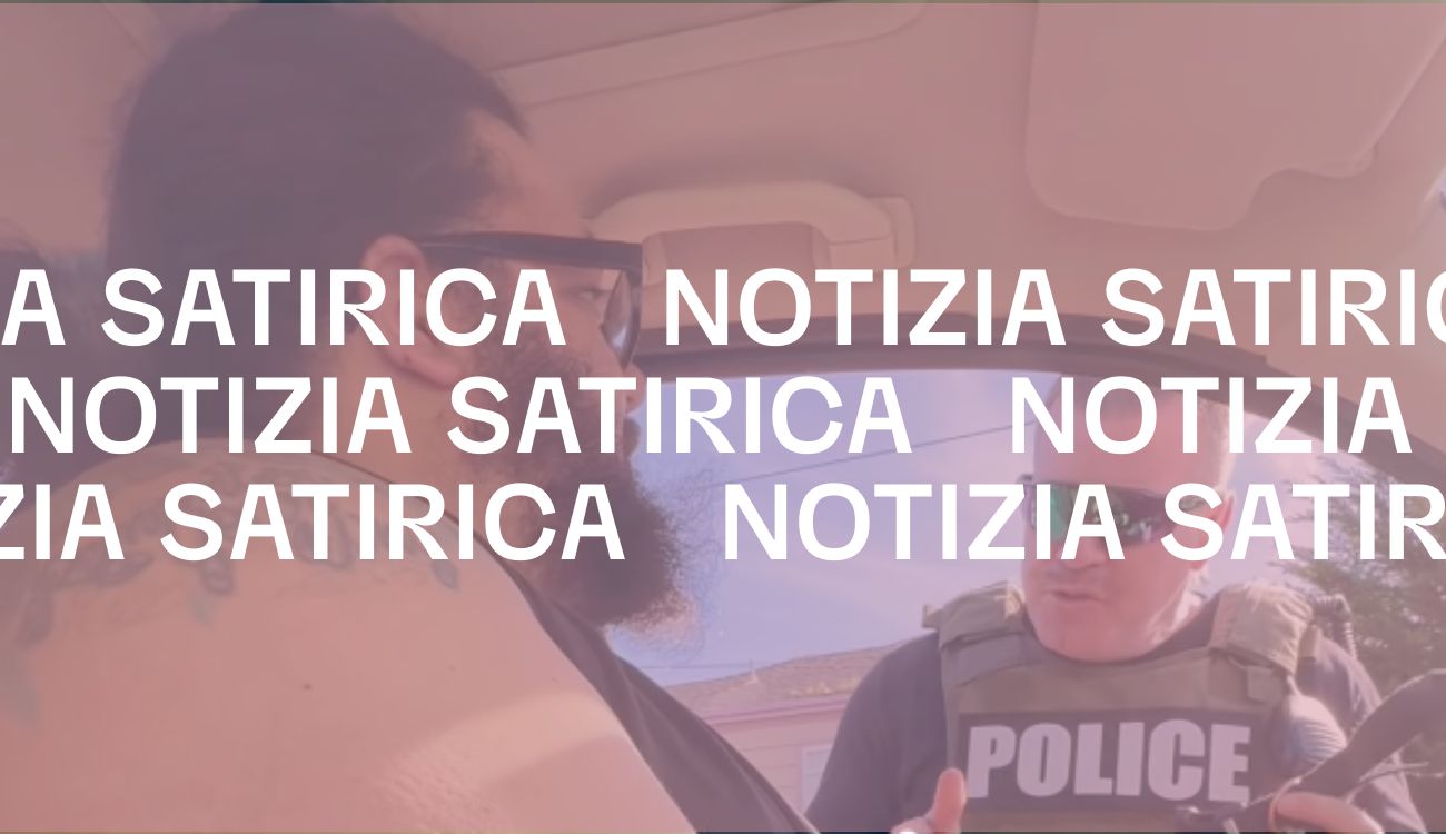 La storia dell’automobilista che a un posto di blocco dice di essere un gatto è satira