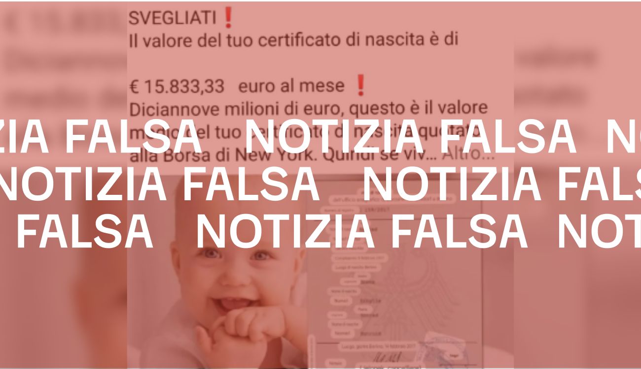 Notizia Falsa