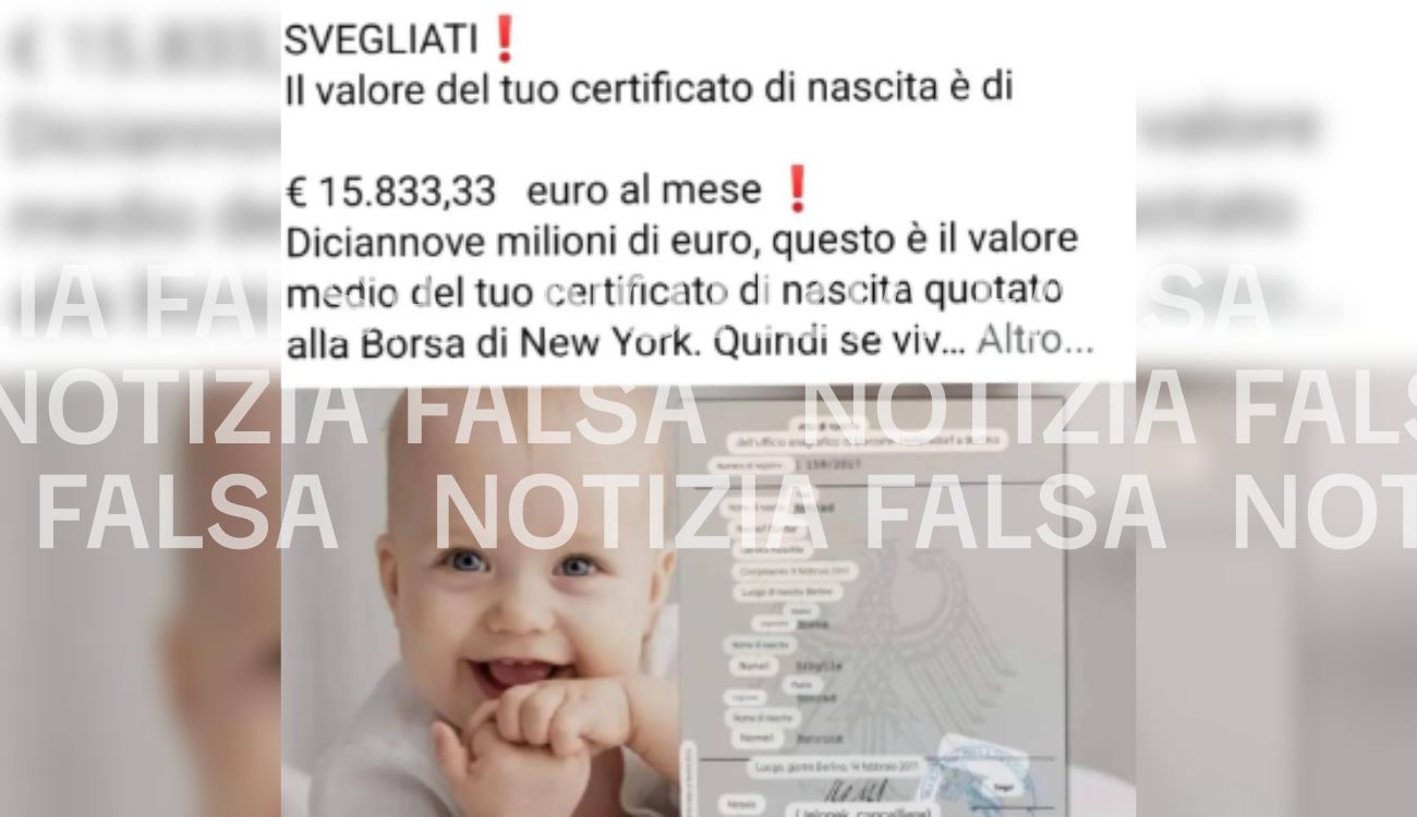 Notizia Falsa