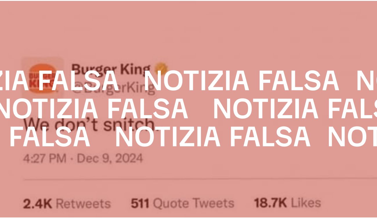 Notizia Falsa