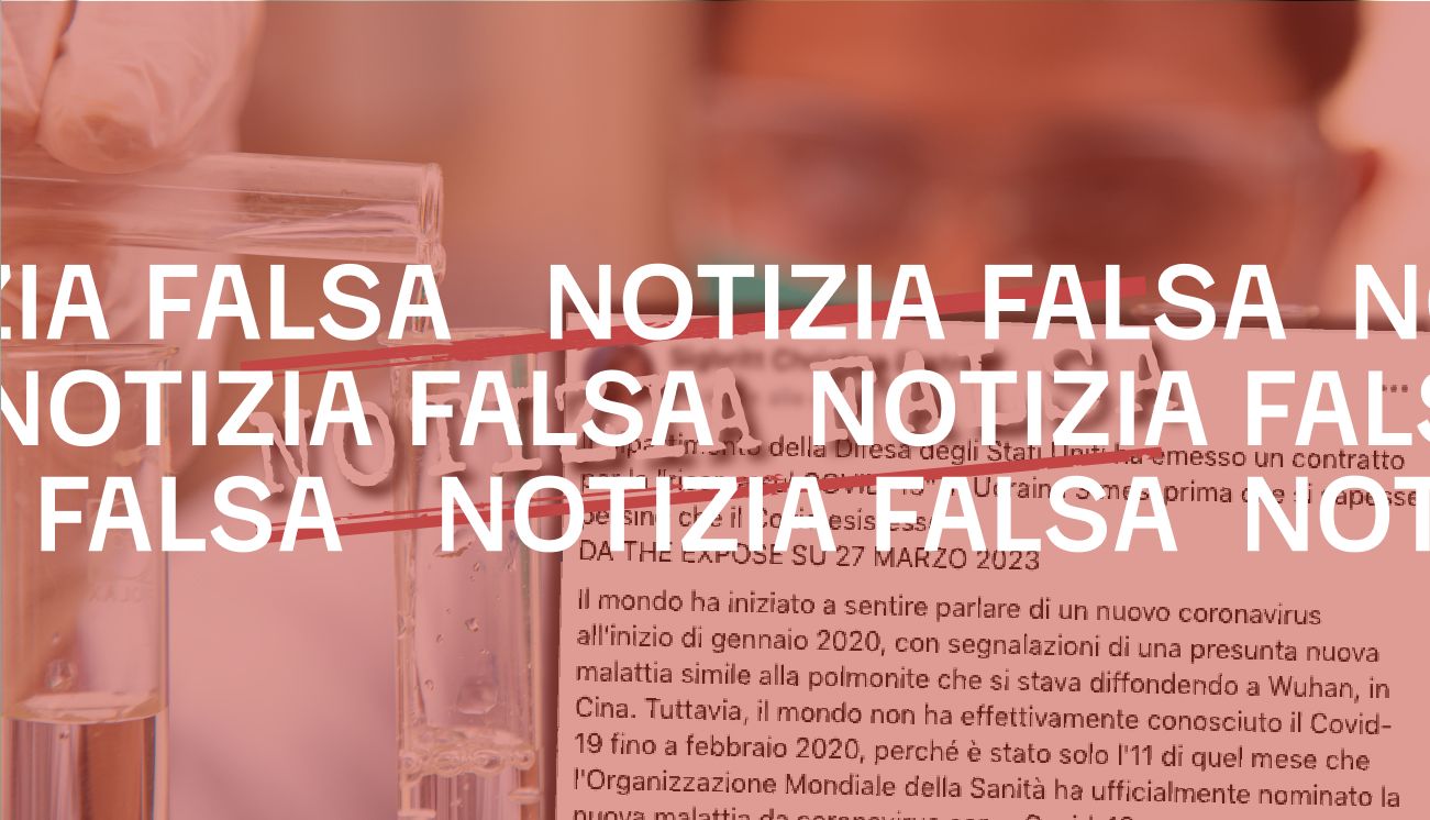 Il dipartimento della Difesa statunitense non ha firmato un contratto per fare ricerca sulla Covid-19 in Ucraina prima della pandemia