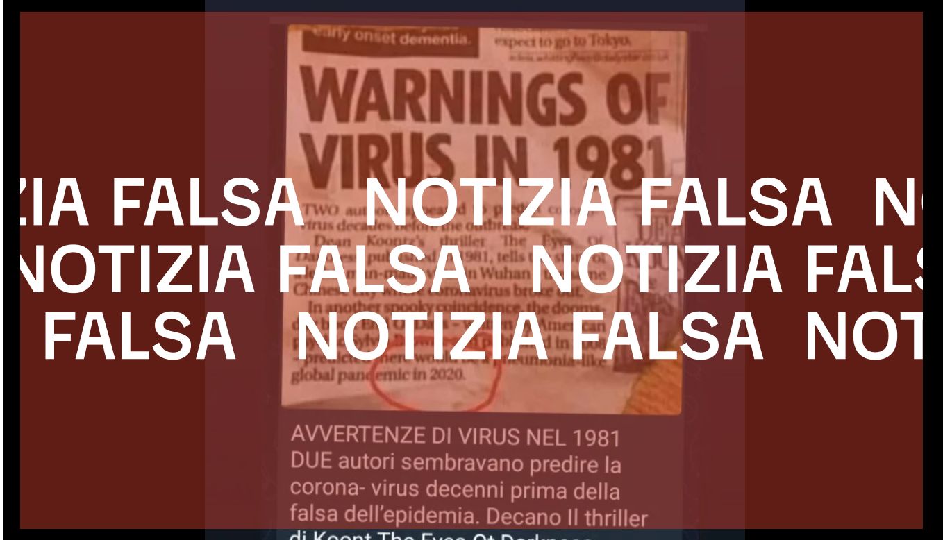 Notizia Falsa