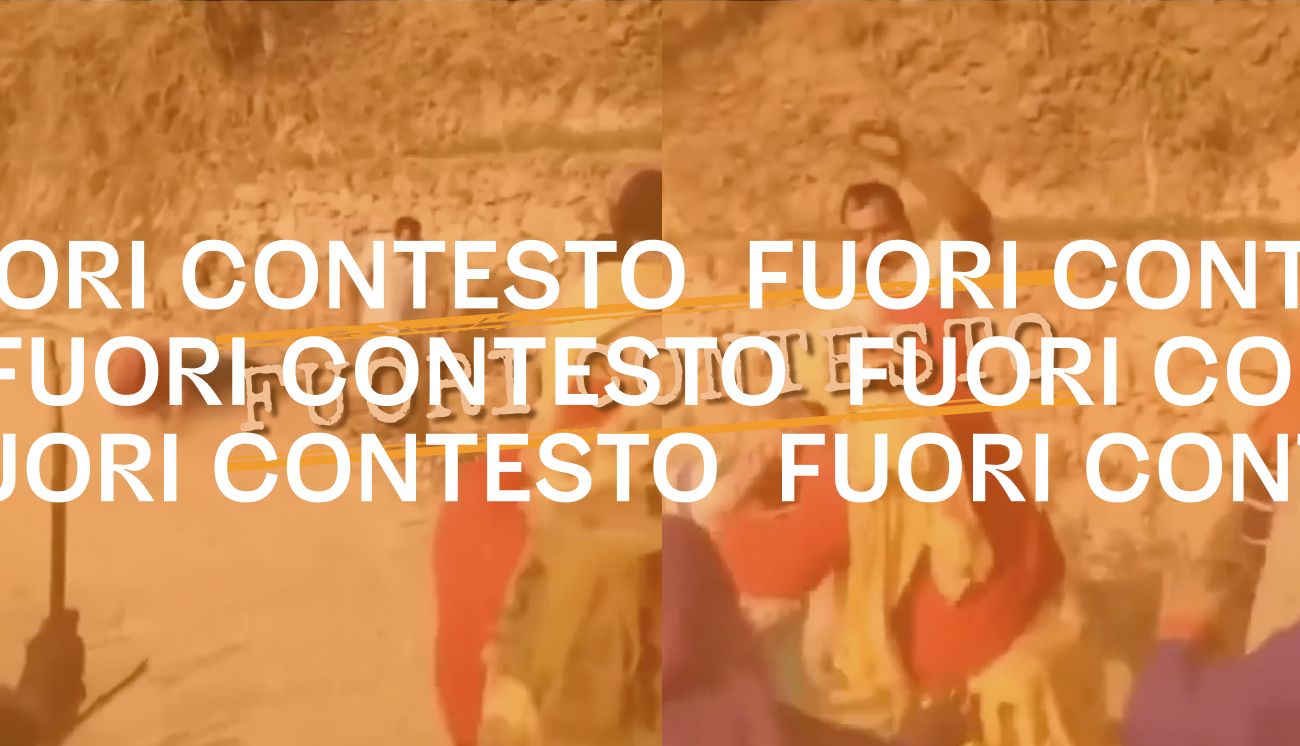 Questo video non mostra un «musulmano che voleva picchiare la moglie»