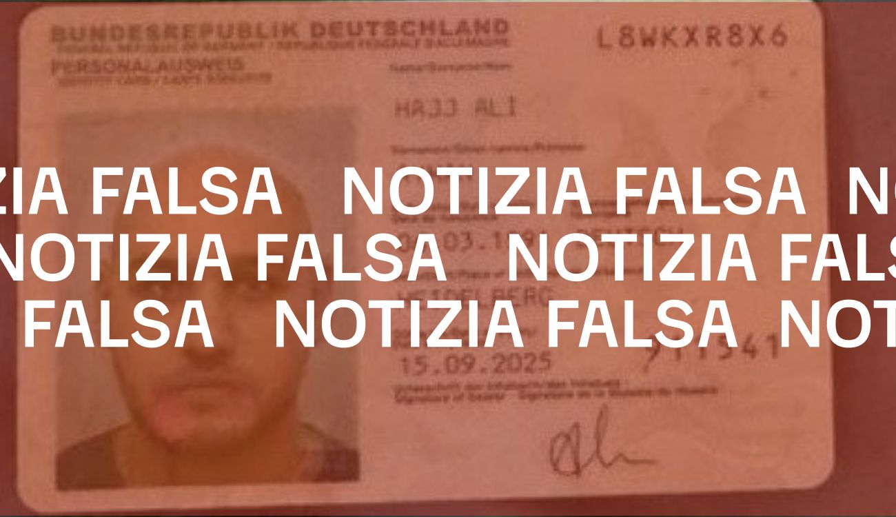 Notizia Falsa