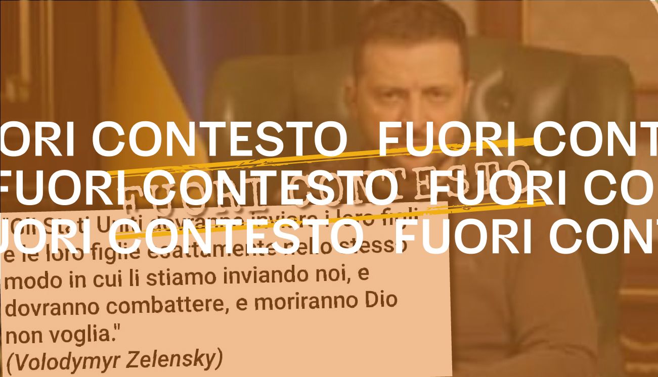 No, Zelensky non ha chiesto agli Stati Uniti soldati per la guerra in Ucraina