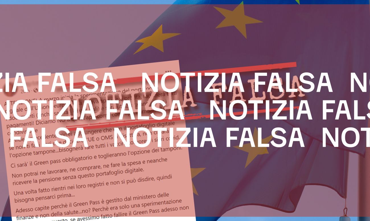 Il portafoglio digitale non si disattiverà «se non ti farai i sieri che deciderà l’Ue»