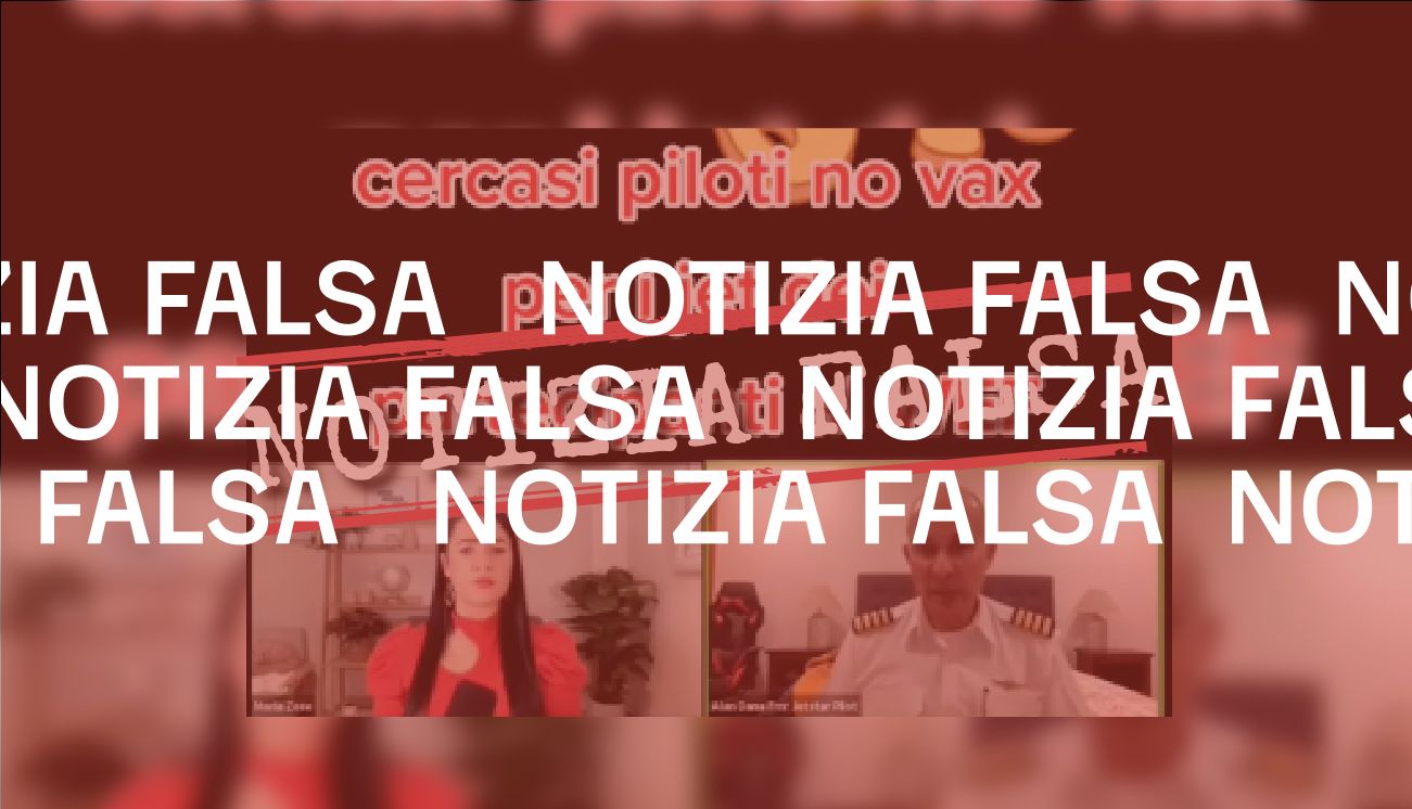 No, il Wef non ha richiesto piloti di aereo non vaccinati