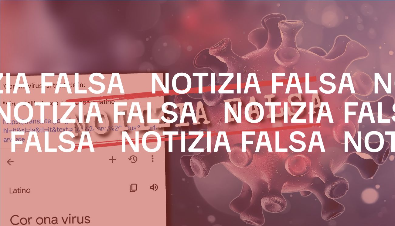 «Coronavirus» non significa «virus dell&#8217;attacco cardiaco» in latino