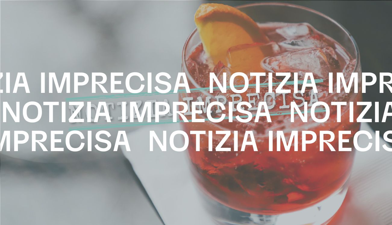 Il colore rosso del Campari non è più dovuto a un «piccolo insetto»