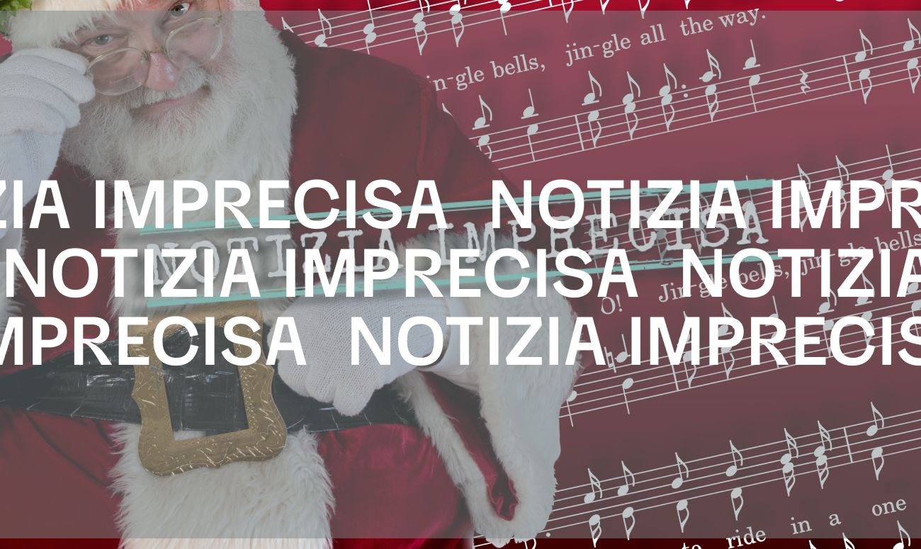 Notizia imprecisa