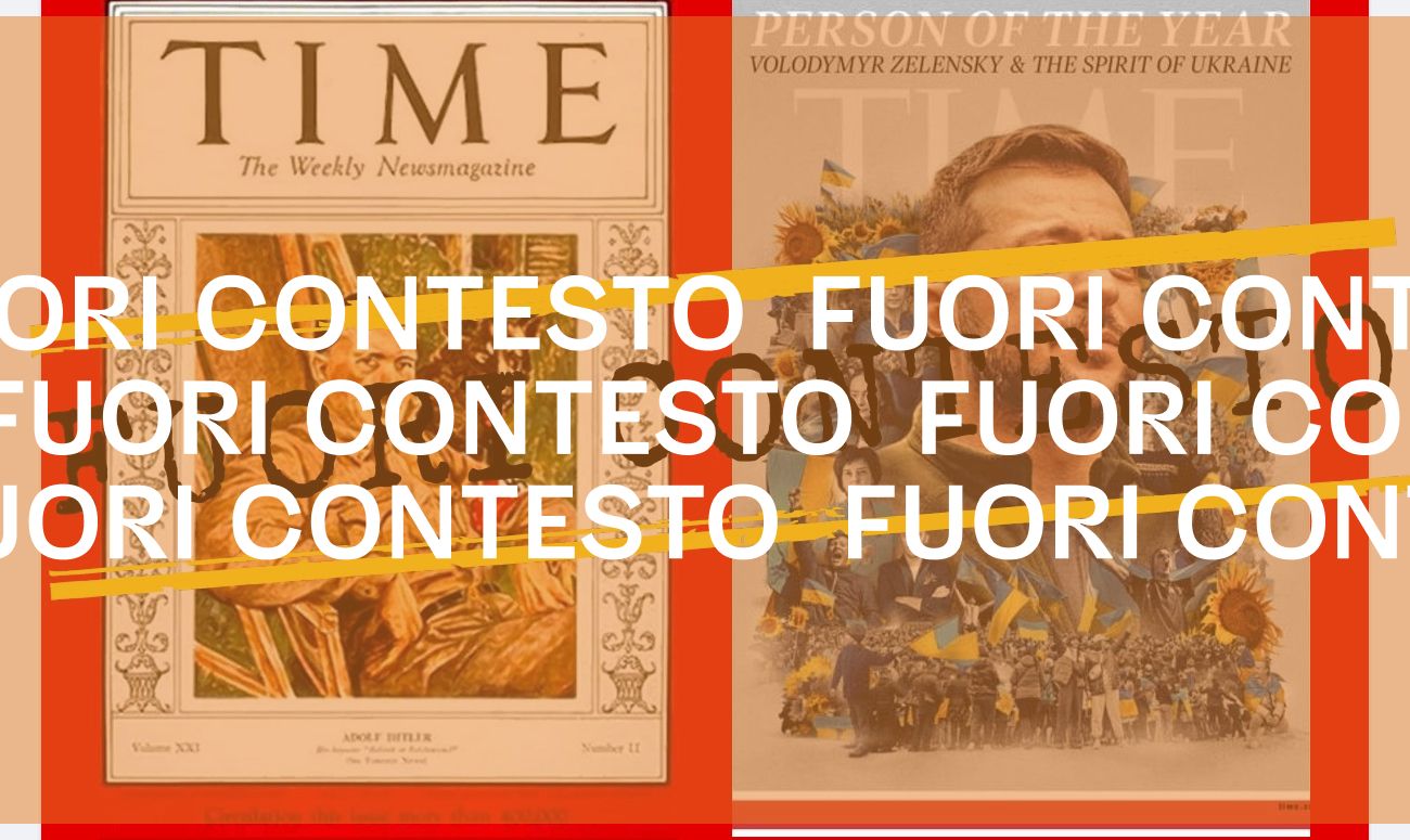 La nomina a «persona dell’anno» del Time di Zelensky e Hitler hanno motivazioni opposte