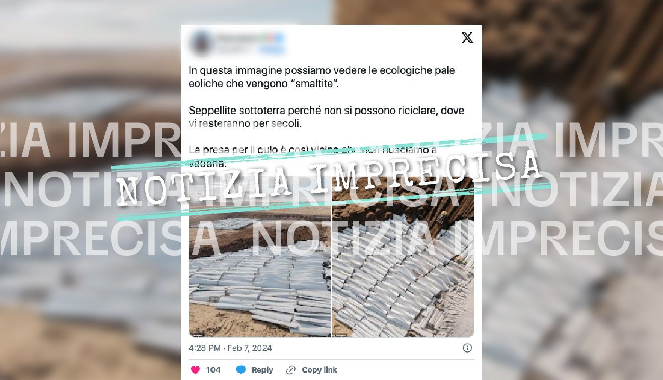 Notizia imprecisa