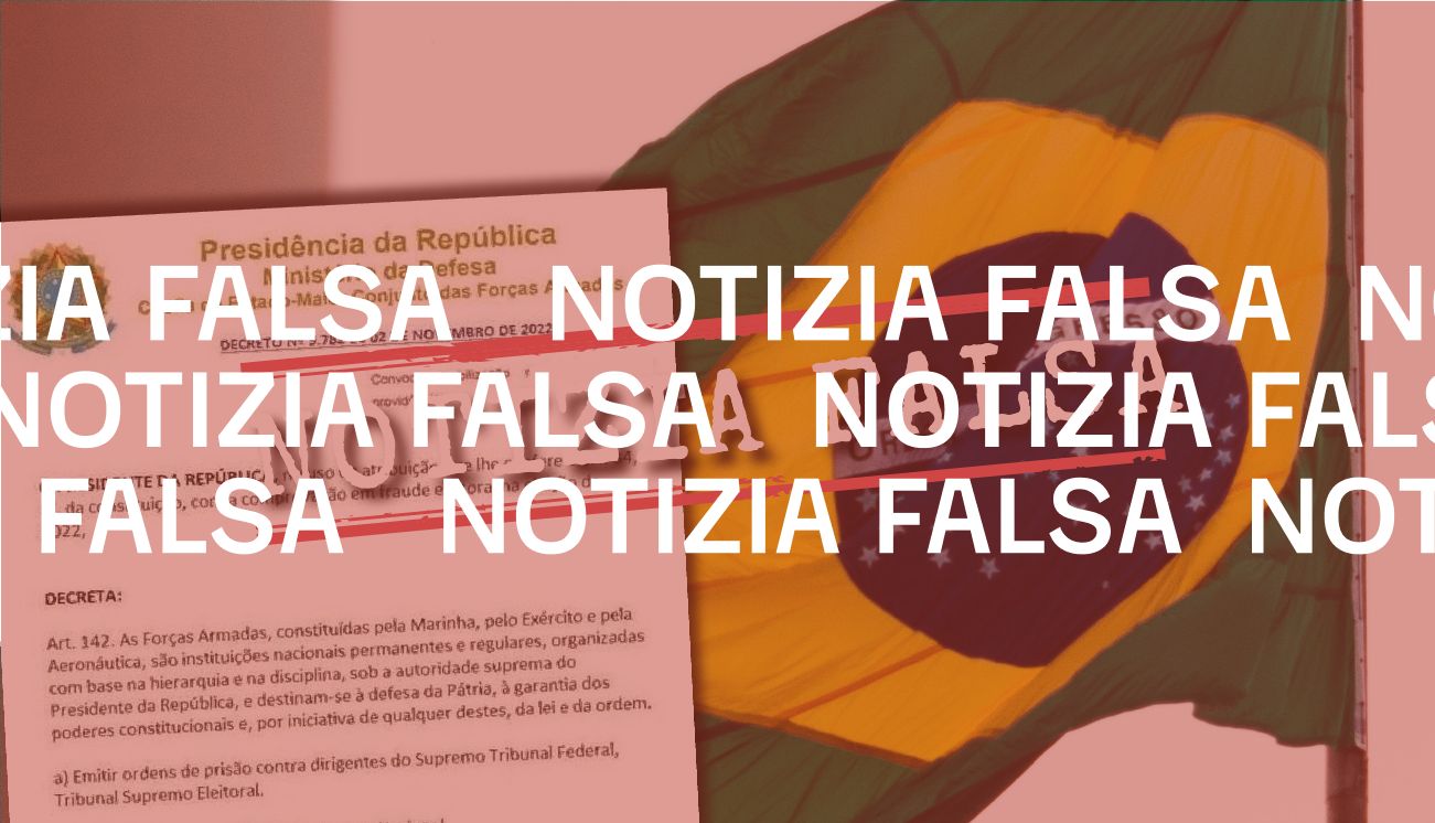 Il ministero della Difesa brasiliano non ha definito le elezioni «fraudolente»