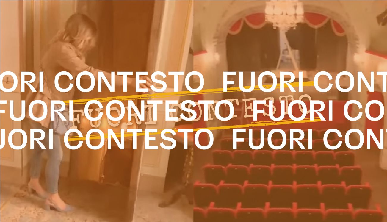 Questo passaggio segreto non conduce a un covo di molestatori, ma a un piccolo teatro sotterraneo