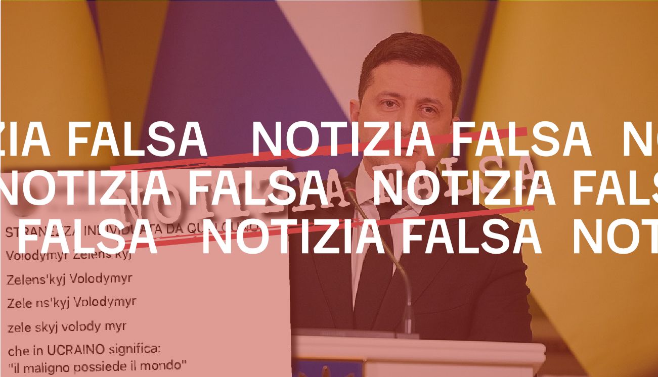 Zelensky non significa «il maligno possiede il mondo»