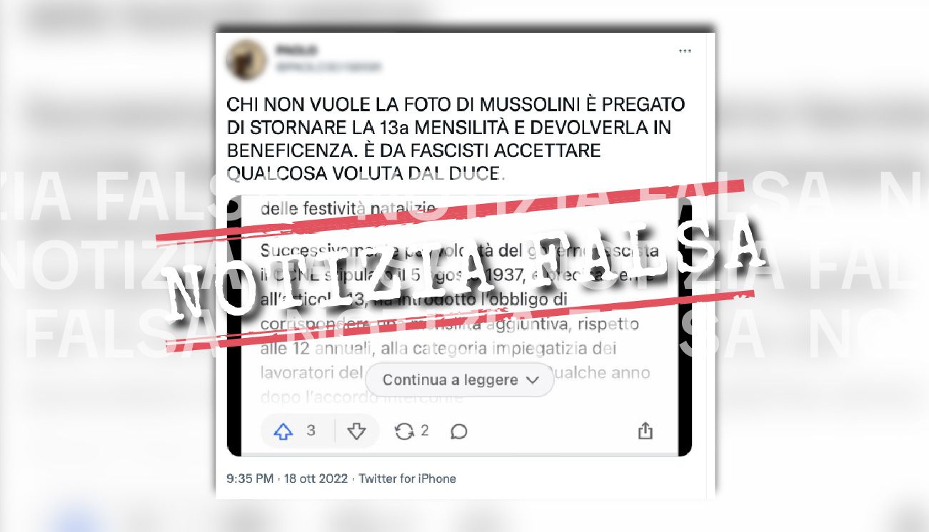 Notizia Falsa