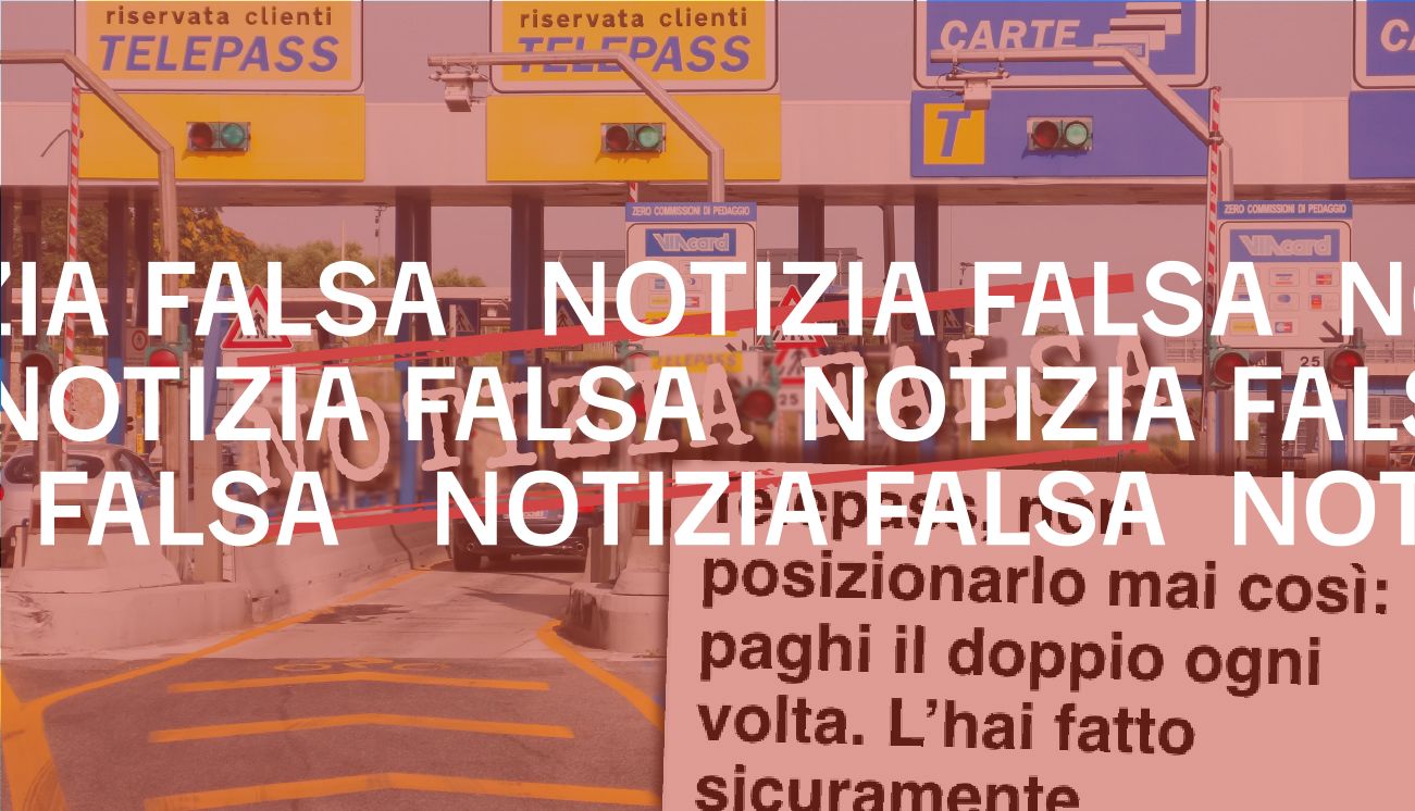 Mettere il Telepass nel cruscotto o tenerlo in mano non provoca il pagamento «doppio ogni volta»