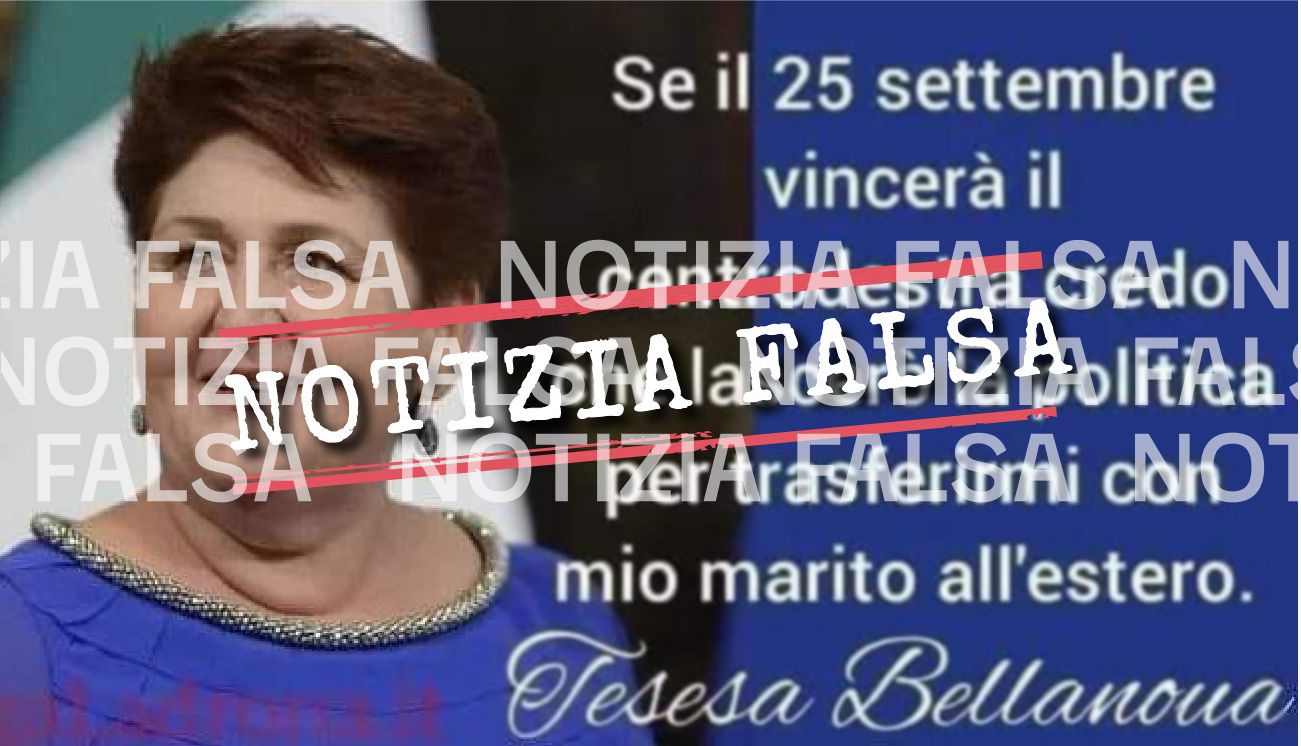 Notizia Falsa