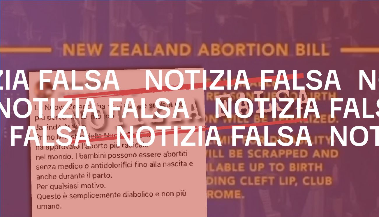 No, la Nuova Zelanda non ha approvato la legge sull’aborto «più perversa del mondo»