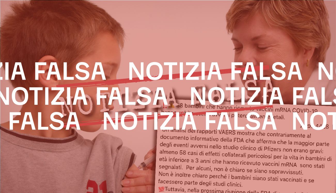 I dati Vaers non dimostrano il decesso di un bambino di due mesi a causa del vaccino anti-Covid