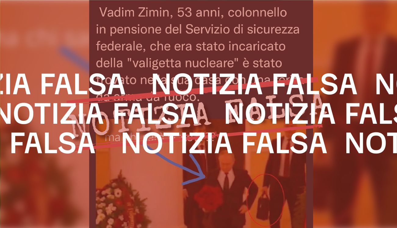 No, l’uomo che trasportava la «valigetta nucleare» di Putin non è morto