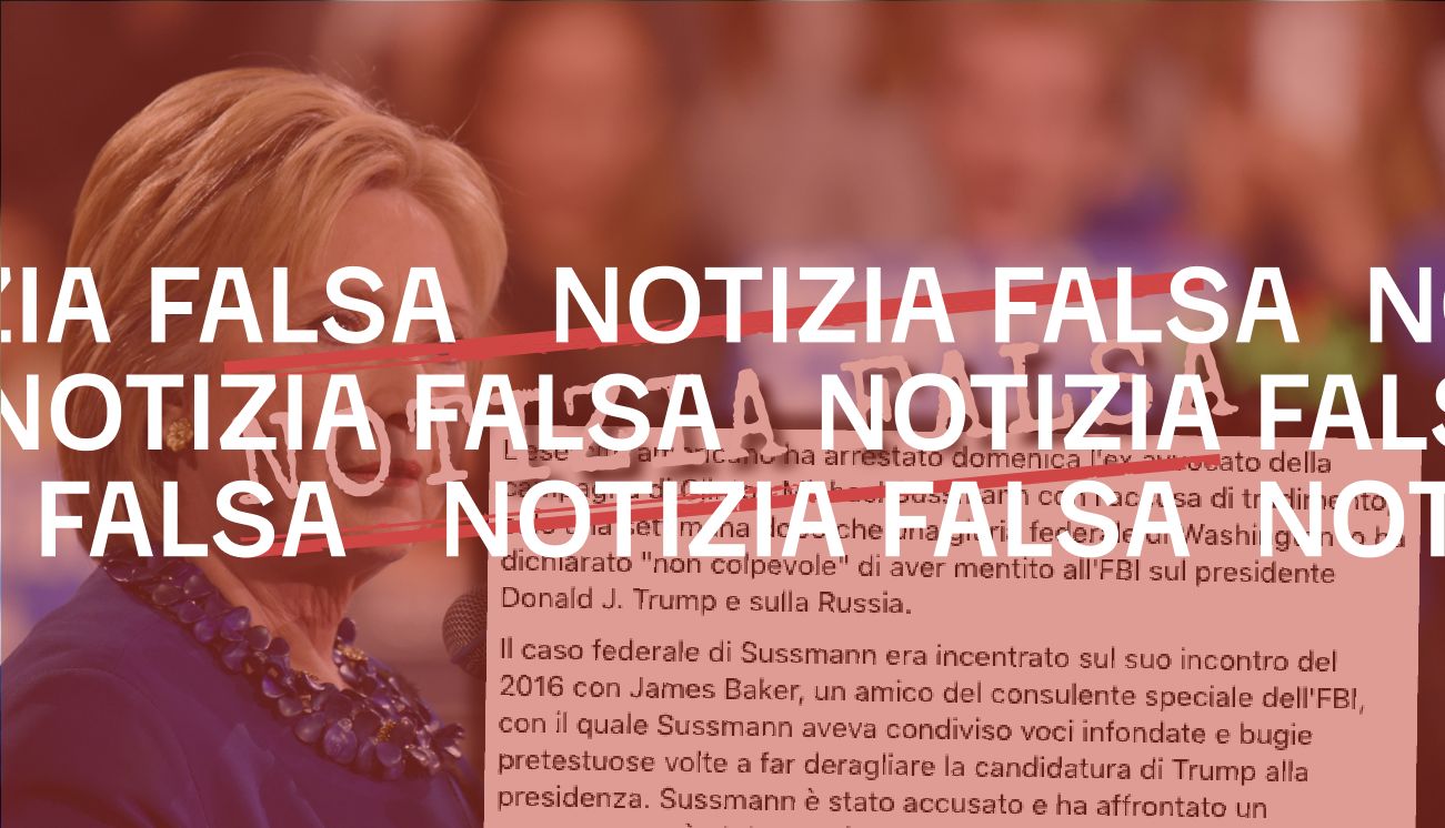 L&#8217;ex avvocato della campagna presidenziale di Hillary Clinton non è stato arrestato per tradimento