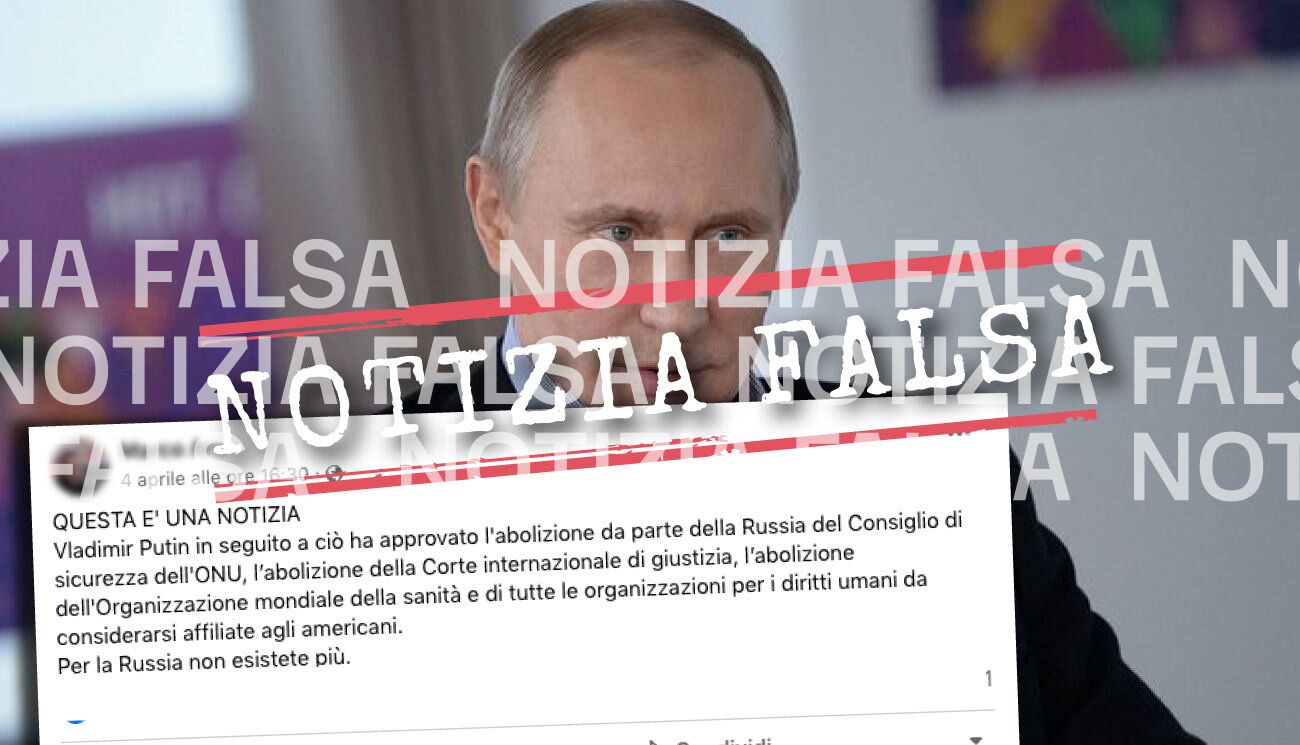 Notizia Falsa