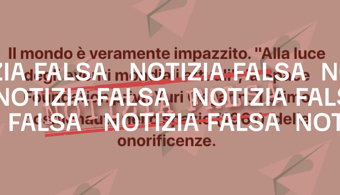 No, la Space Foundation non ha ritirato le onorificenze al cosmonauta Yuri Gagarin