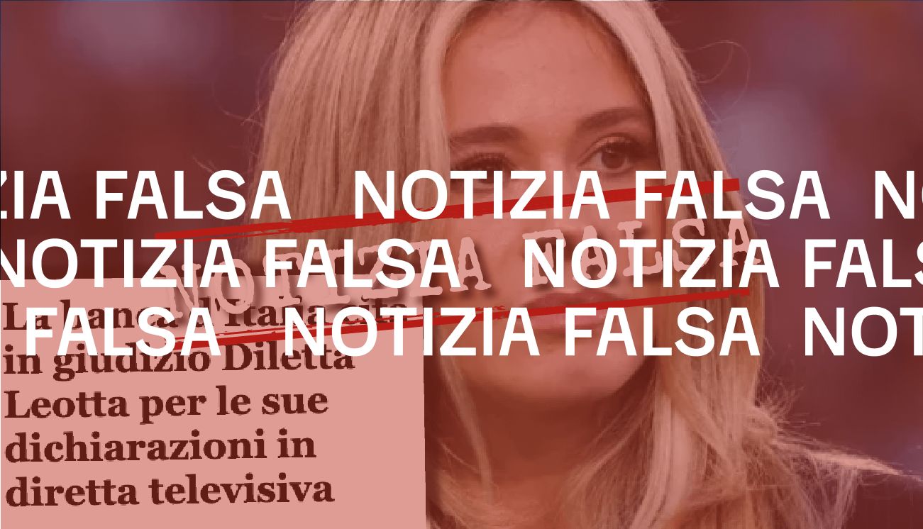 RaiNews non ha pubblicato un articolo su piattaforme finanziarie sponsorizzate da Diletta Leotta