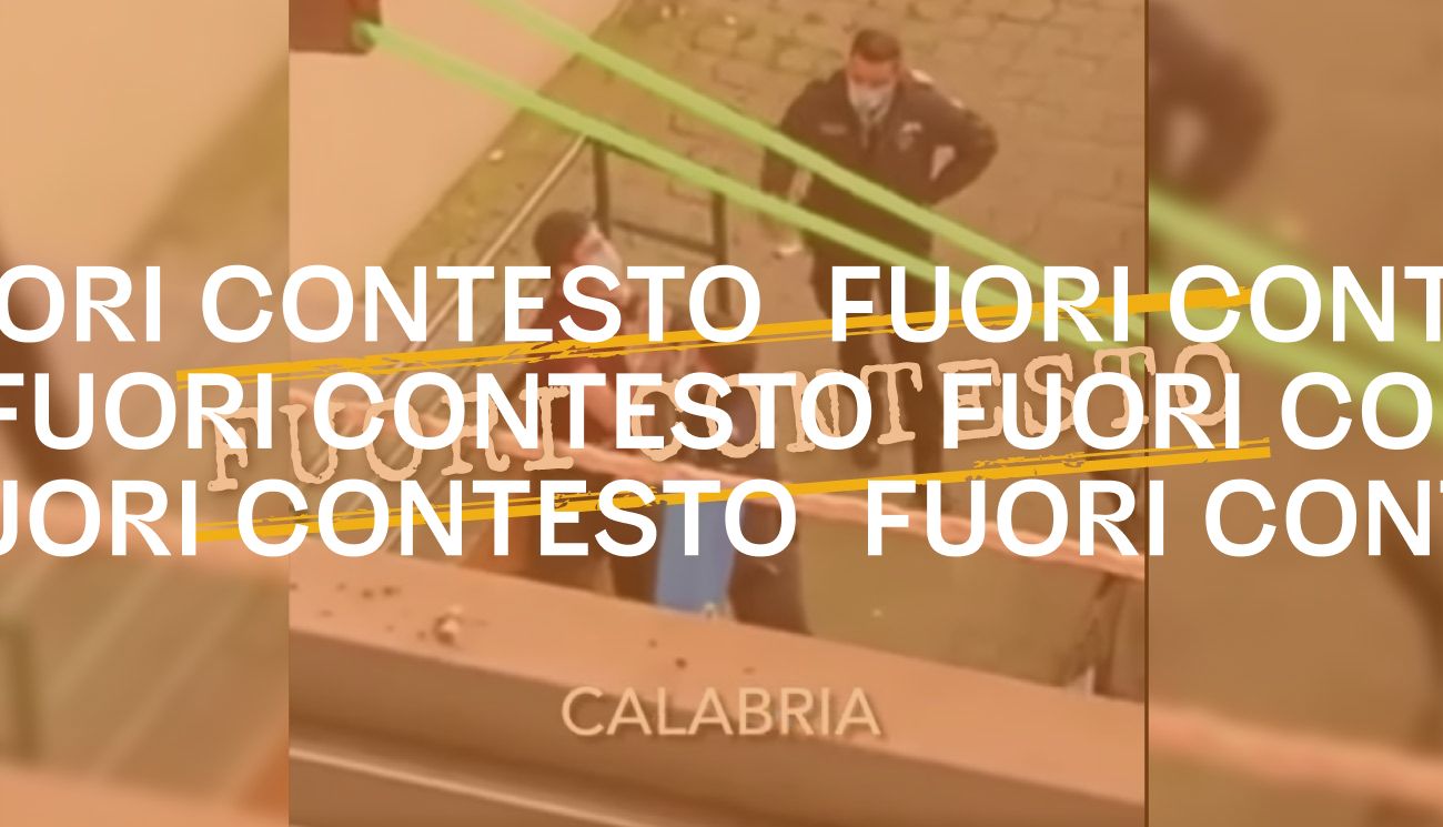 Questo video non è stato girato in Italia nel 2022