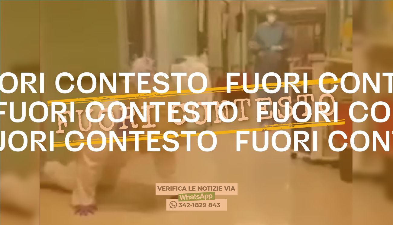 Questo video non mostra un ospedale nel 2022