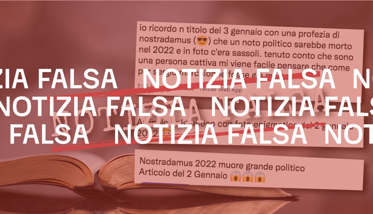 No, il Corriere dello Sport non aveva previsto la morte di David Sassoli