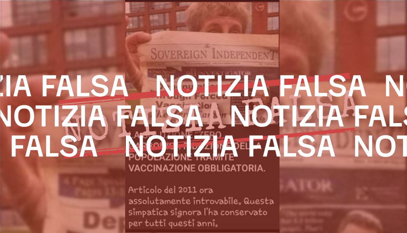 Notizia Falsa